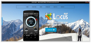 Locus GPS - App für Smartphones und Tablets